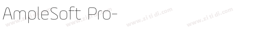 AmpleSoft Pro字体转换